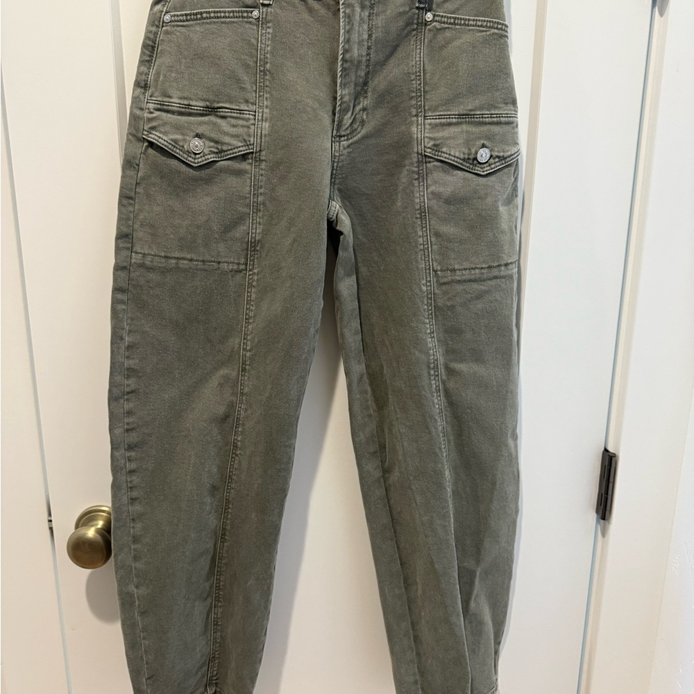 Stylish Olive Green Cargo Pants